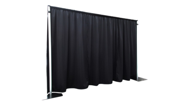 Black Molton Drape 3m x 5m