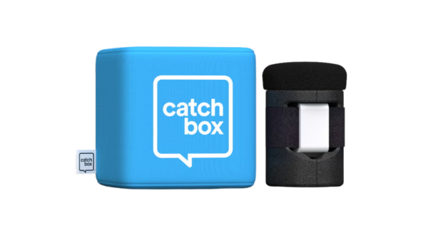 Catchbox MOD Blue Throwable Microphone