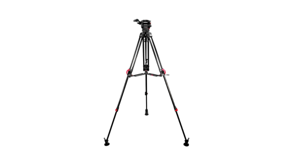 Cartoni Focus 8 Red Lock Mid Level Tripod Kit