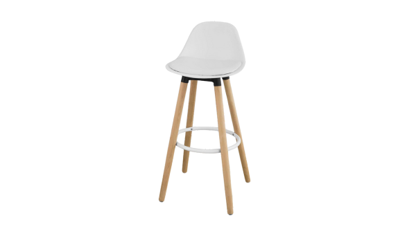 White High Stool
